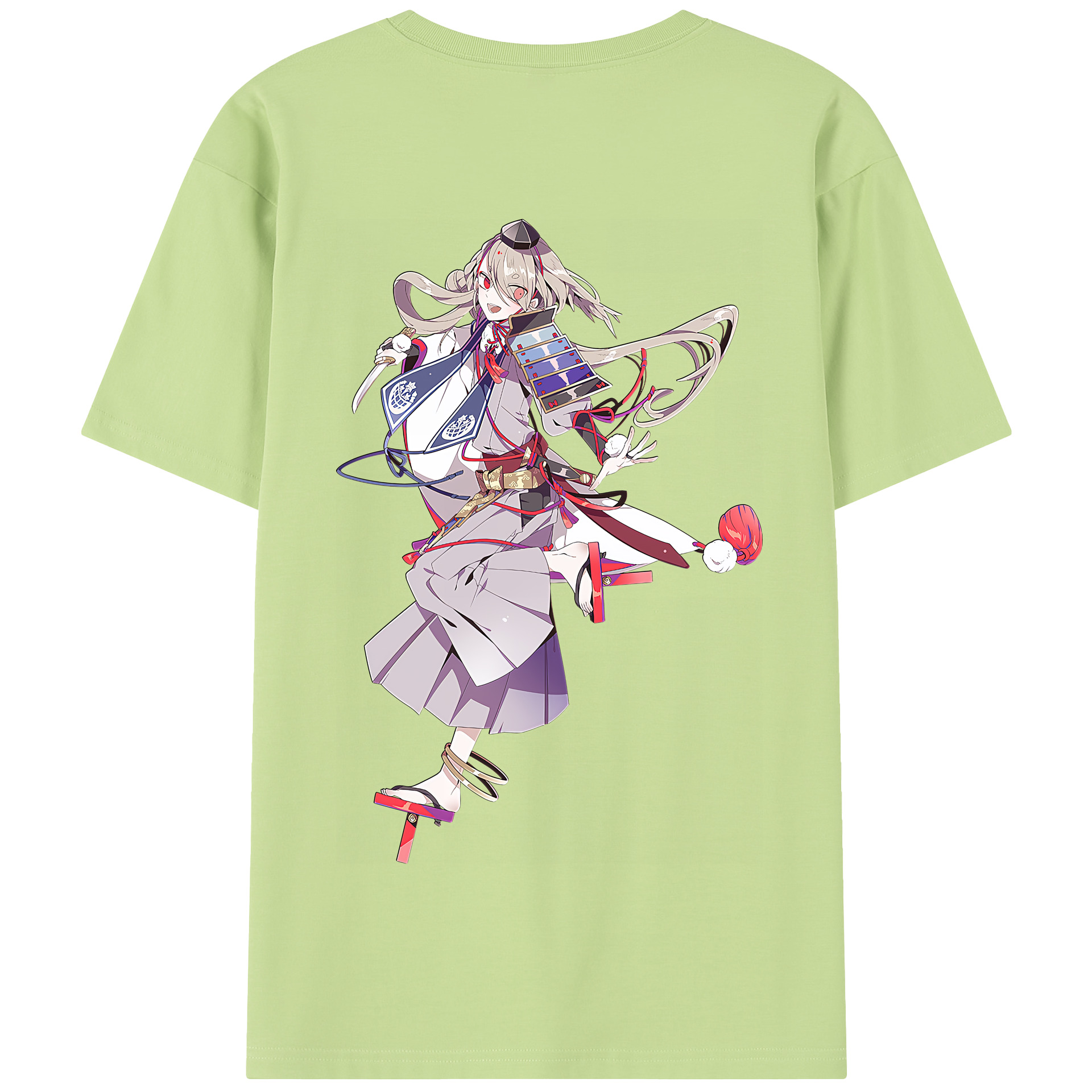 （画像用） 刀剣乱舞 Touken Ranbu 綿100％半袖Tシャツ（背面プリント）